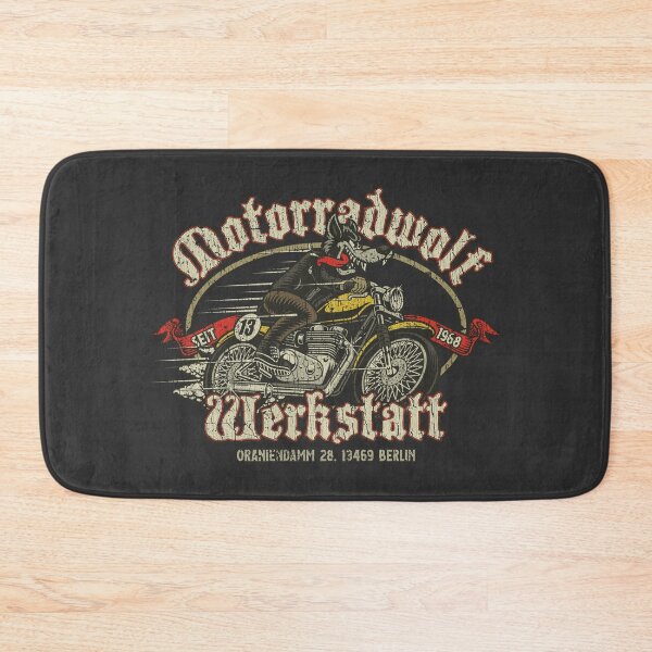 Item preview, Motorradwolf Werkstatt 1968 designed and sold by AstroZombie6669.