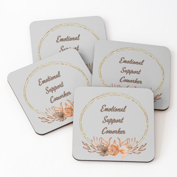 Item preview, Emotional support coworker - precious treasure designed and sold by Wisnak SHOP.