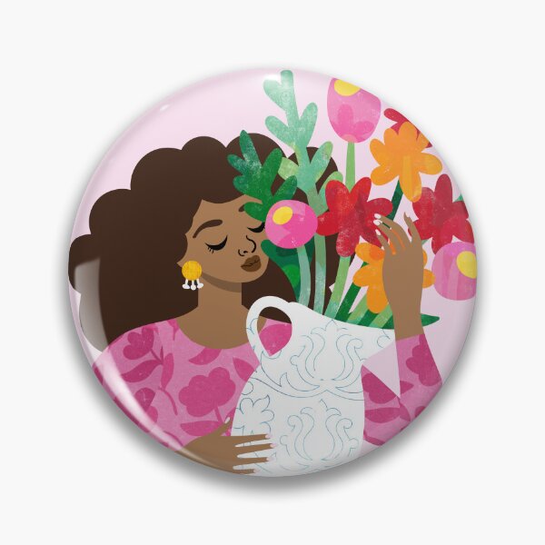 Item preview, Pitcher of Flowers designed and sold by TabithaBianca.
