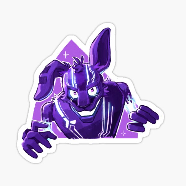 FNAF - Glamrock Bonnie & Glamrock Freddy (Fazburger™️) Sticker