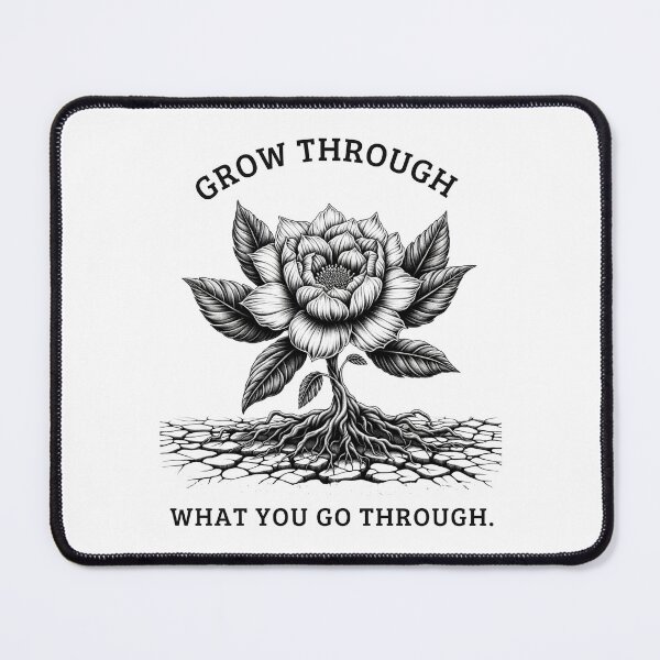 Item preview, Grow Through What You Go Through designed and sold by ZenEverAI.