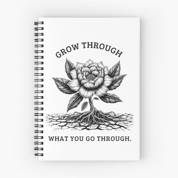 Item preview, Grow Through What You Go Through designed and sold by ZenEverAI.