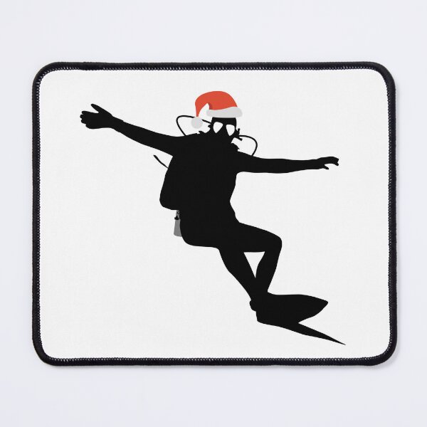 Item preview, Scuba Diving Santa designed and sold by blossomgirl33.