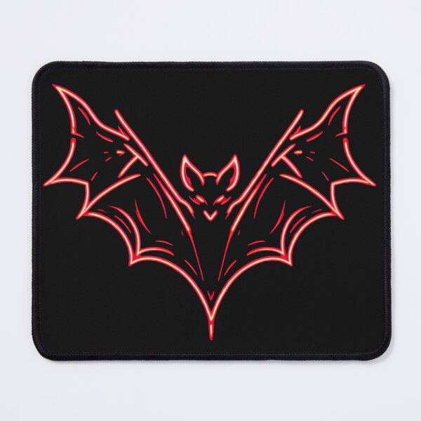 Item preview, Blood Red Neon Bat Symbol designed and sold by Karnedge.
