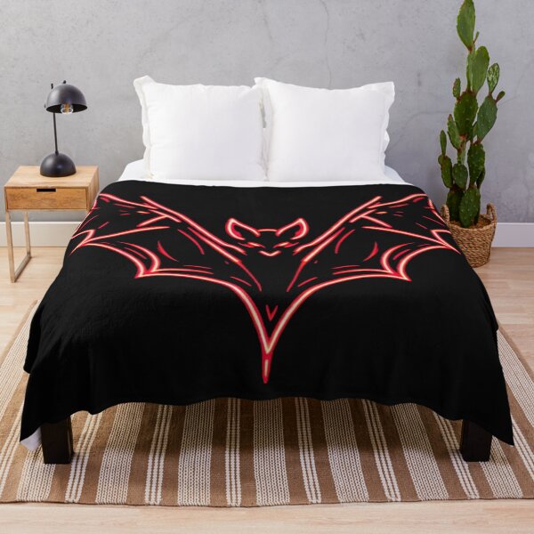 Item preview, Blood Red Neon Bat Symbol designed and sold by Karnedge.