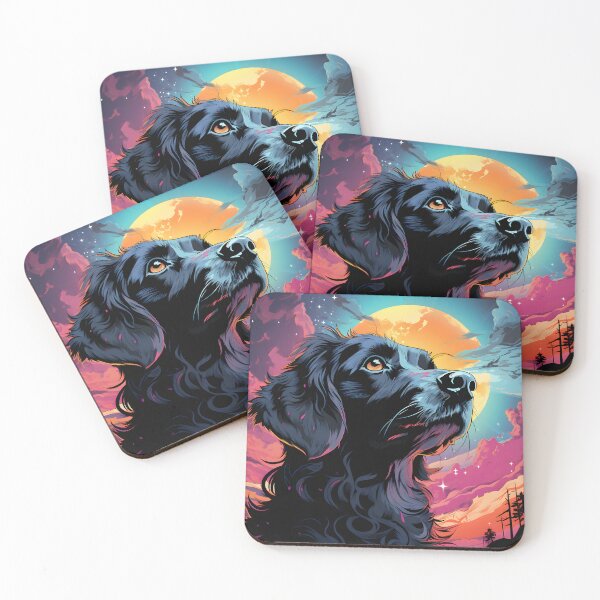 Item preview, Neon Nomad: Dog's Metropolis Dream designed and sold by UnsusalThoughts.