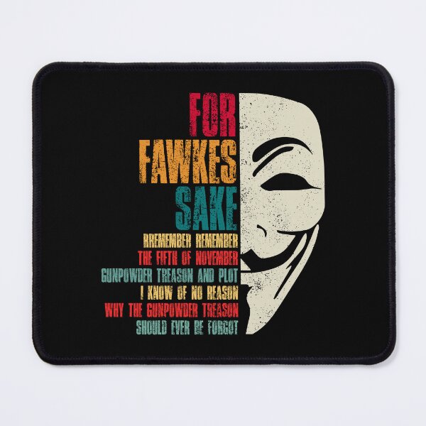 Item preview, FOR FAWKES SAKE | BONFIRE NIGHT | I CAME I SAW I CONQUERED | RED | Remember The Fifth Of November designed and sold by justypun.