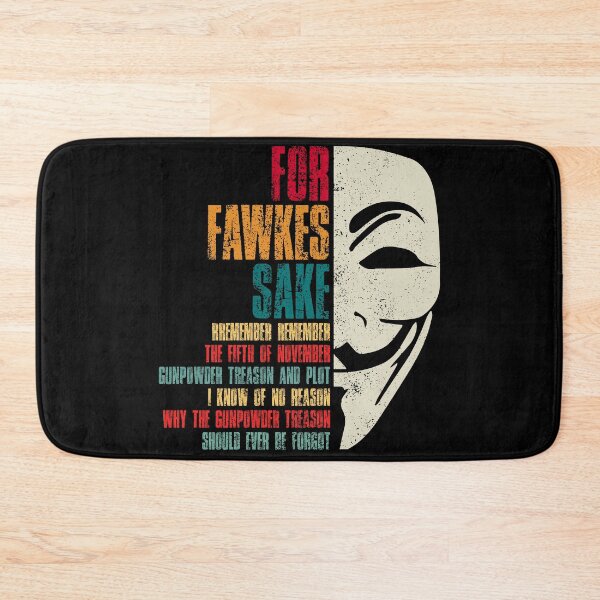 Item preview, FOR FAWKES SAKE | BONFIRE NIGHT | I CAME I SAW I CONQUERED | RED | Remember The Fifth Of November designed and sold by justypun.