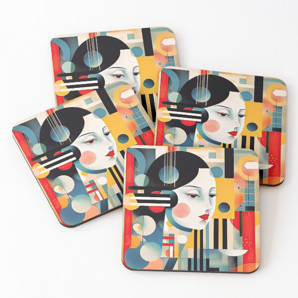 Item preview, Explore Simplistic & Minimalistic Japanese Geisha Portraits with a Majestic Touch designed and sold by ArtificialGenes.