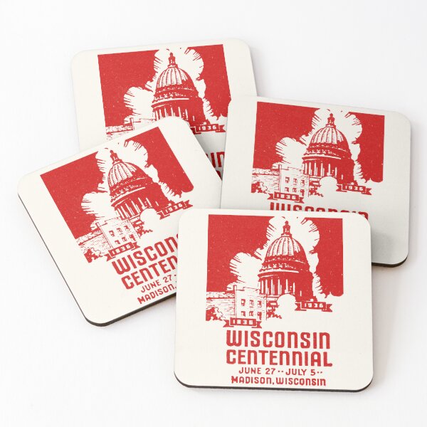 Item preview, 1936 Wisconsin Centennial designed and sold by historicimage.