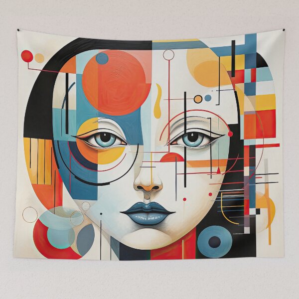 Item preview, Explore Simplistic & Minimalistic Japanese Geisha Portraits with a Majestic Touch designed and sold by ArtificialGenes.