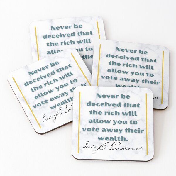 Item preview, Never Be Deceived...Lucy Parsons designed and sold by DeeFran Designs.