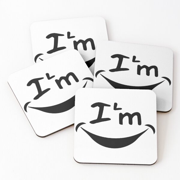 Item preview, I'm!! Winking Smiling Face - Inspirational Quote T-Shirt: Your Daily Dose of Motivation designed and sold by lemamis.