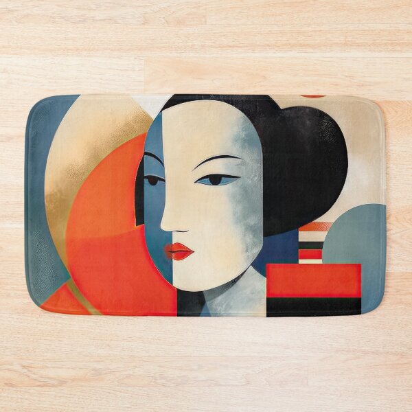 Item preview, Explore Simplistic & Minimalistic Japanese Geisha Portraits with a Majestic Touch designed and sold by ArtificialGenes.
