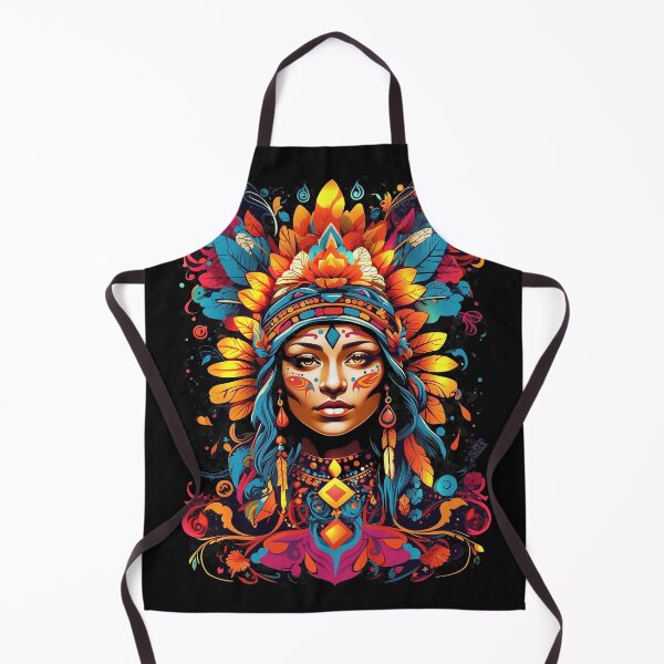 Item preview, Psychedelic Pilgrim and Native Fusion Thanksgiving designed and sold by FlirteesDesigns.
