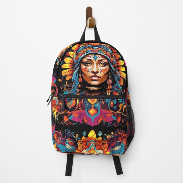 Item preview, Psychedelic Pilgrim and Native Fusion Thanksgiving designed and sold by FlirteesDesigns.