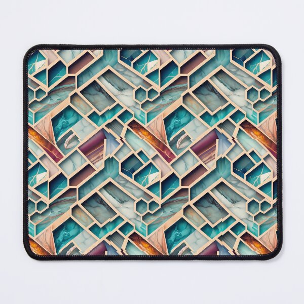 Item preview, Luxurious marble texture and gemstone-inspired pattern designed and sold by SeamlessBlend.