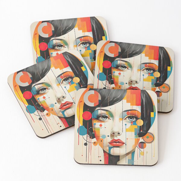 Item preview, Explore Simplistic & Minimalistic Japanese Geisha Portraits with a Majestic Touch designed and sold by ArtificialGenes.