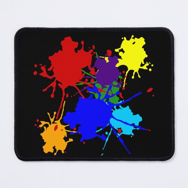 Item preview, Rainbow paint spatter design designed and sold by ModSupporters.