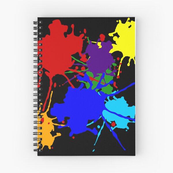Item preview, Rainbow paint spatter design designed and sold by ModSupporters.