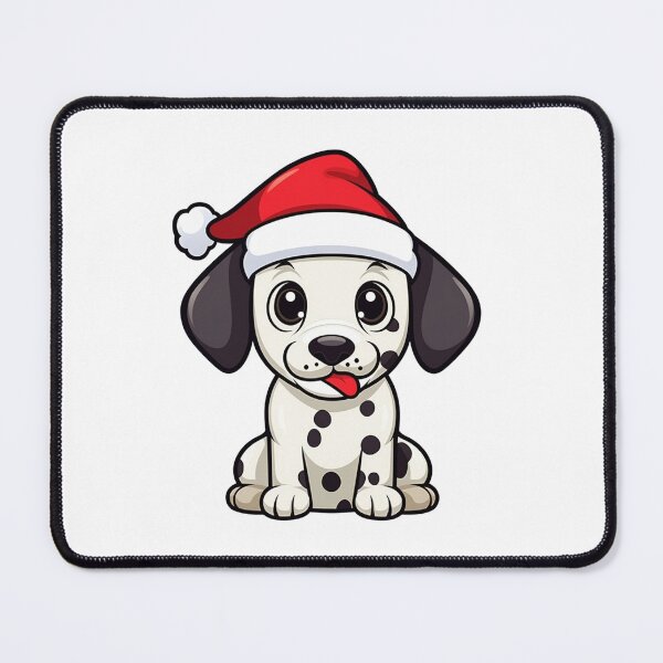Item preview, Kawaii Dalmatian Christmas designed and sold by CUTEDOGGIEZ.