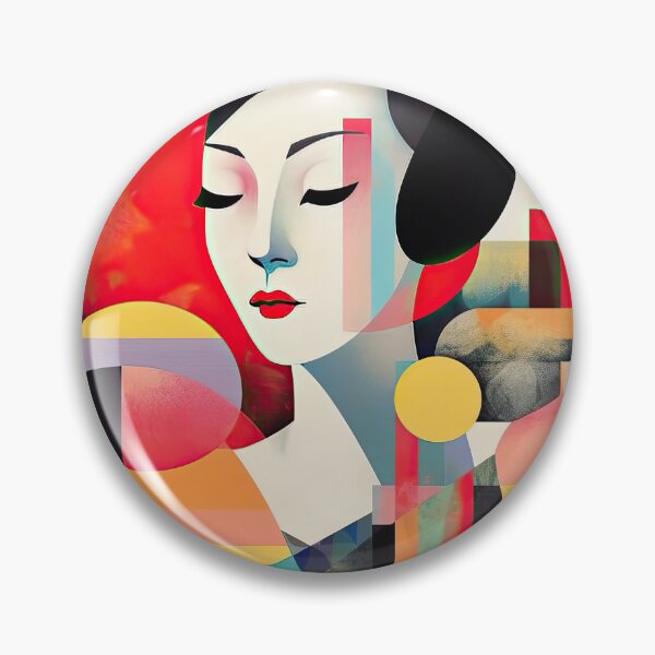 Item preview, Explore Simplistic & Minimalistic Japanese Geisha Portraits with a Majestic Touch designed and sold by ArtificialGenes.