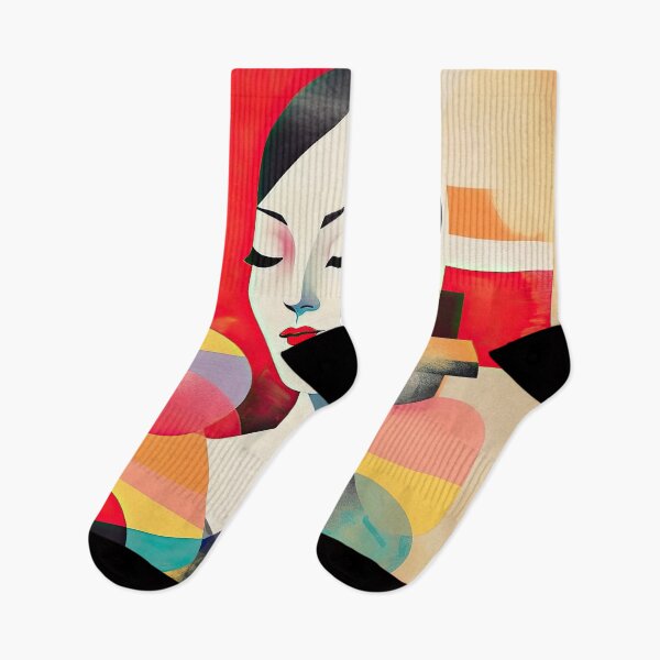 Item preview, Explore Simplistic & Minimalistic Japanese Geisha Portraits with a Majestic Touch designed and sold by ArtificialGenes.
