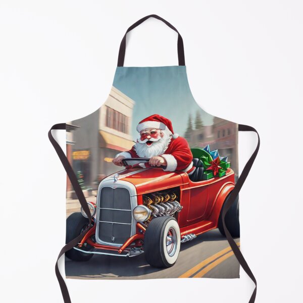 Item preview, Hot Rod Santa Main Street Santa's Village designed and sold by KoliBabb.