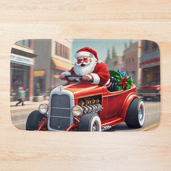 Item preview, Hot Rod Santa Main Street Santa's Village designed and sold by KoliBabb.