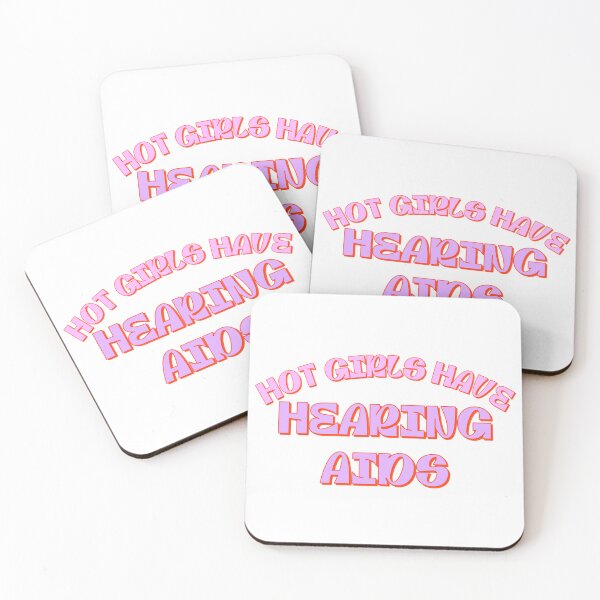 Item preview, Hot Girls Have Hearing Aids designed and sold by potatosaladd.
