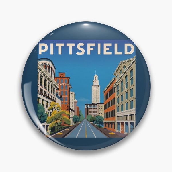 Item preview, Pittsfield, Massachusetts! Heart of the Berkshires! Traveler Gift designed and sold by SSustainable.