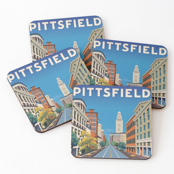 Item preview, Pittsfield, Massachusetts! Heart of the Berkshires! Traveler Gift designed and sold by SSustainable.