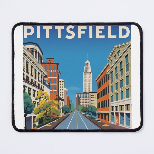 Item preview, Pittsfield, Massachusetts! Heart of the Berkshires! Traveler Gift designed and sold by SSustainable.