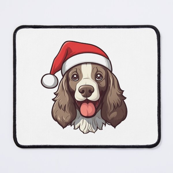 Item preview, Kawaii English Springer Spaniel Christmas designed and sold by CUTEDOGGIEZ.