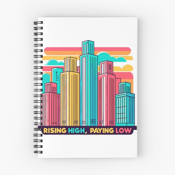 Item preview, Sky-High Buildings, Ground-Low Wages: The Urban Irony designed and sold by Arienrod's Designs.