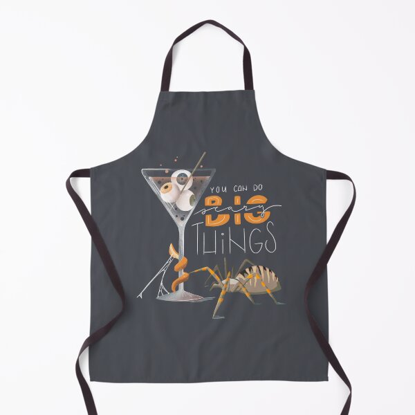 Item preview, You can do big scary things spider eyes Halloween Art designed and sold by Caroline Rausch.