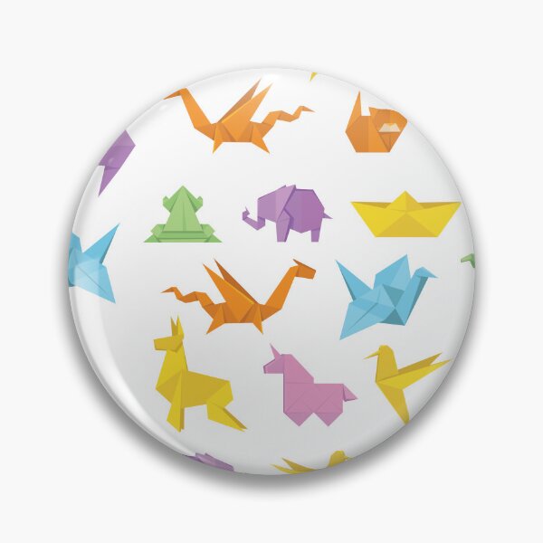 Item preview, Colourful Origami Animal designs designed and sold by GOTOCREATE.