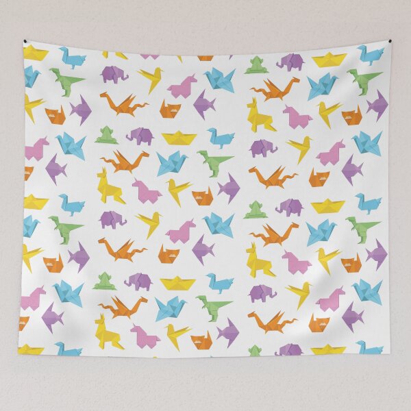 Item preview, Colourful Origami Animal designs designed and sold by GOTOCREATE.