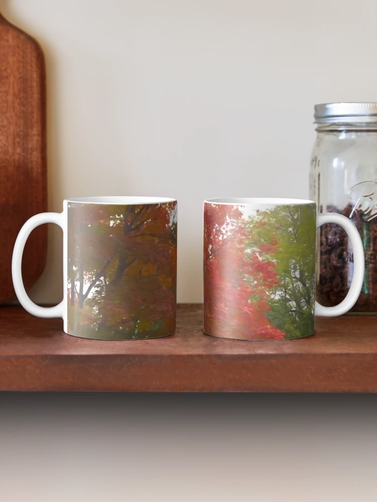 Thumbnail 2 of 6, Coffee Mug, Maple Tree In October designed and sold by bloomingvine.