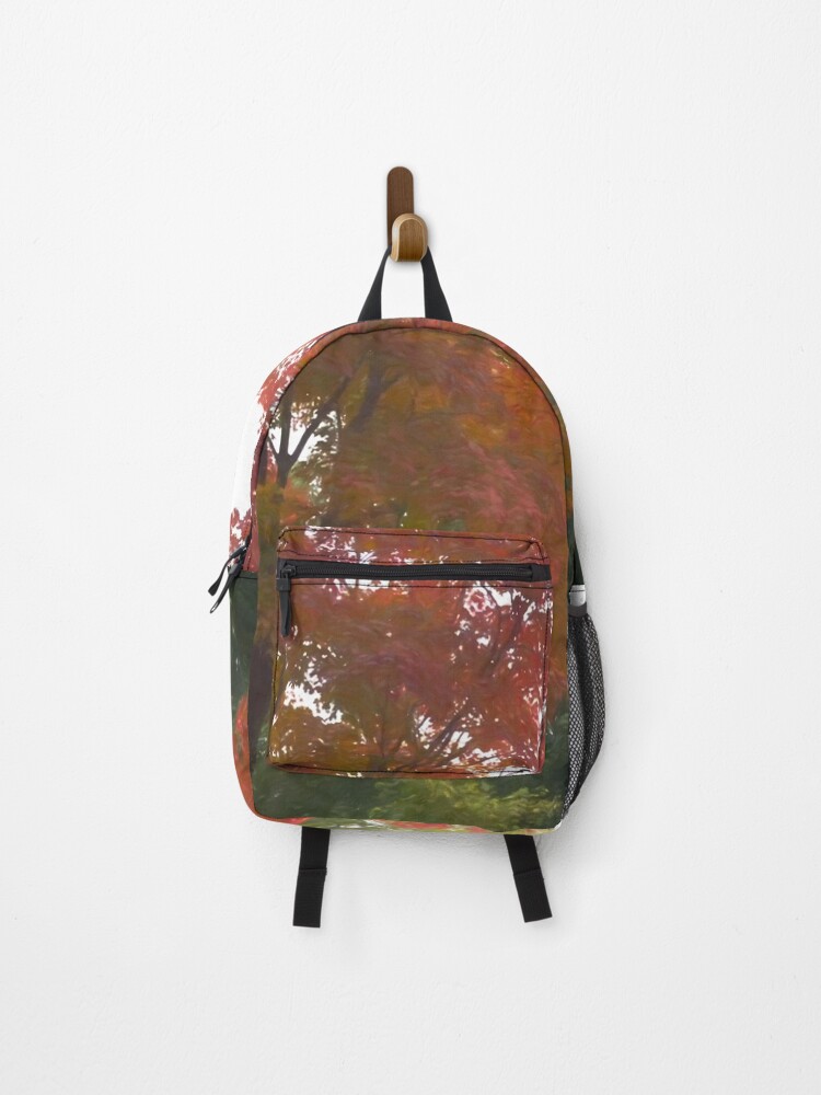 Thumbnail 1 of 3, Backpack, Maple Tree In October designed and sold by bloomingvine.