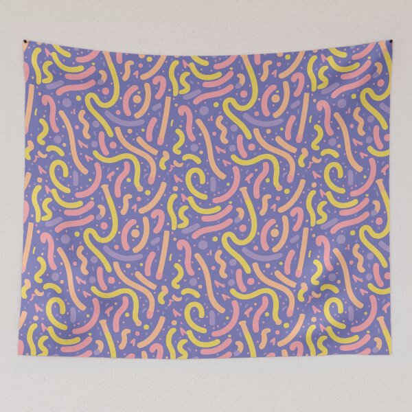 Item preview, Retro Groovy Abstract Pattern designed and sold by florence-along.