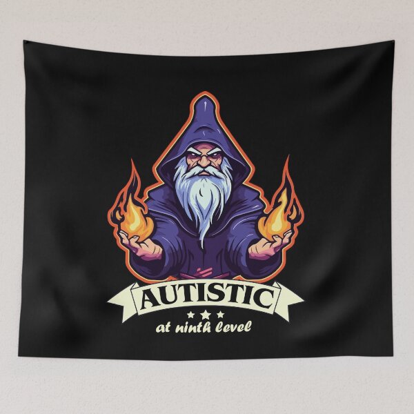 Item preview, Autism Wizard designed and sold by Oscar Dove.