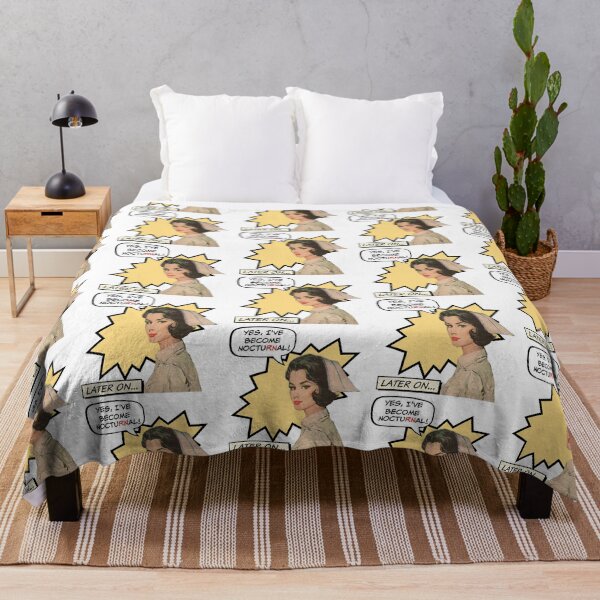 Item preview, Yes, I've Become Nocturnal! Nurse Humor designed and sold by SSustainable.