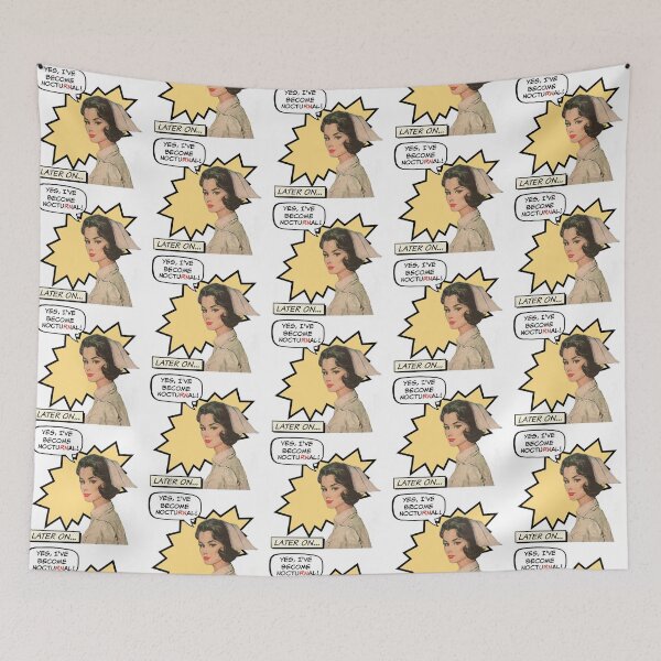 Item preview, Yes, I've Become Nocturnal! Nurse Humor designed and sold by SSustainable.