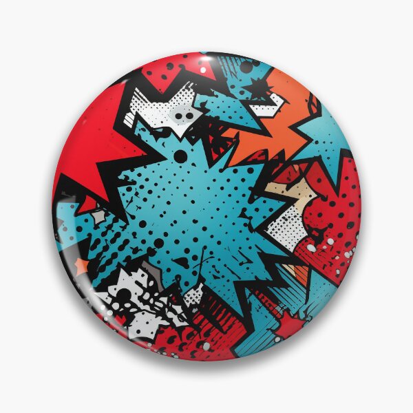 Item preview, Comic Book Chronicles: Pop Art Comic-Inspired Red and Blue Clothing designed and sold by catofnimes.