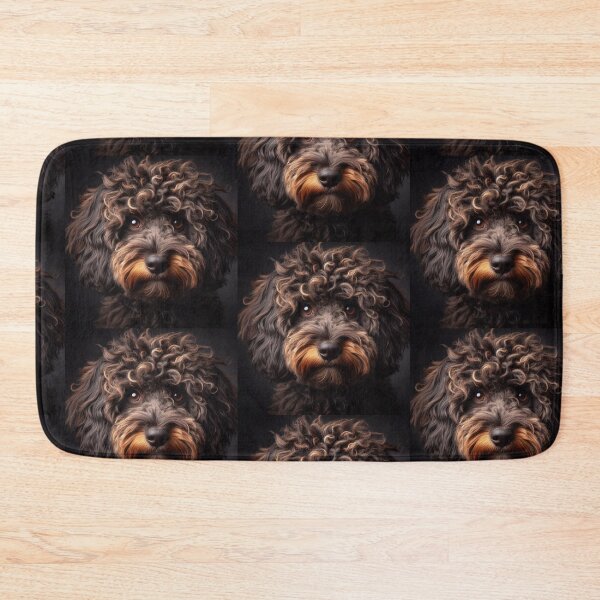 Item preview, Brown Cockapoo Dog Portrait  designed and sold by fatbanana.