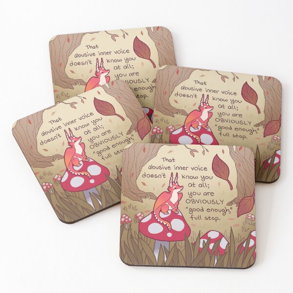 Item preview, Tiny Dragon on a Fall Mushroom designed and sold by thelatestkate.
