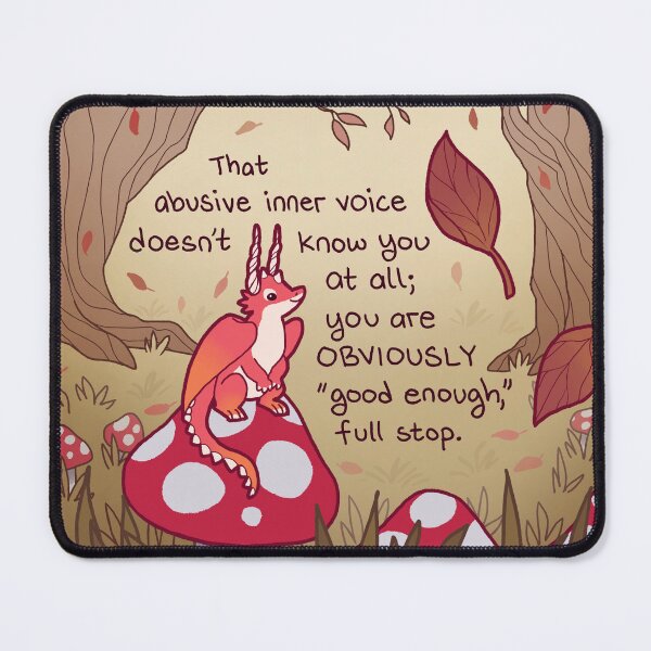 Item preview, Tiny Dragon on a Fall Mushroom designed and sold by thelatestkate.