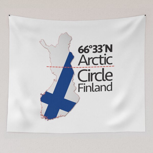 Item preview, Arctic Circle Finland - 66° 33’ North designed and sold by Inc-Solutions.