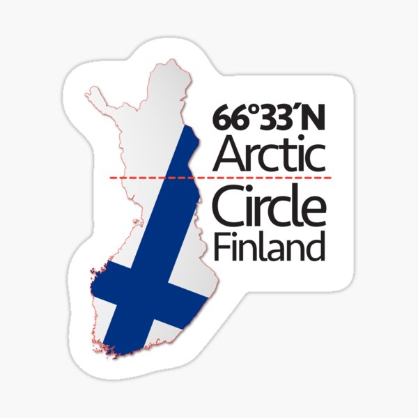 Item preview, Arctic Circle Finland - 66° 33’ North designed and sold by Inc-Solutions.
